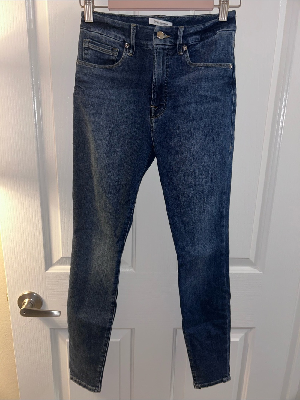 GOOD AMERICAN Blue Skinny Jeans Women's Size 27